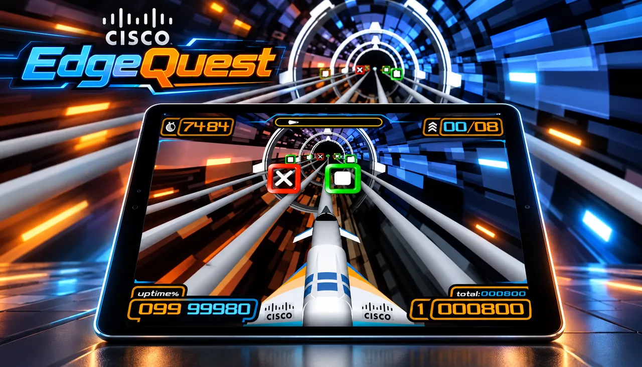 Cisco EdgeQuest gameplay