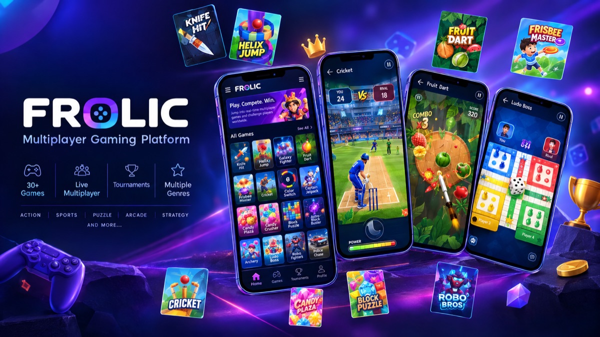 Frolic app screenshot