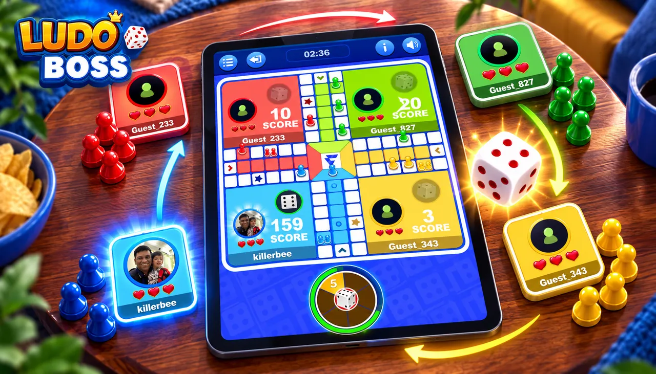 Ludo Boss gameplay screenshot