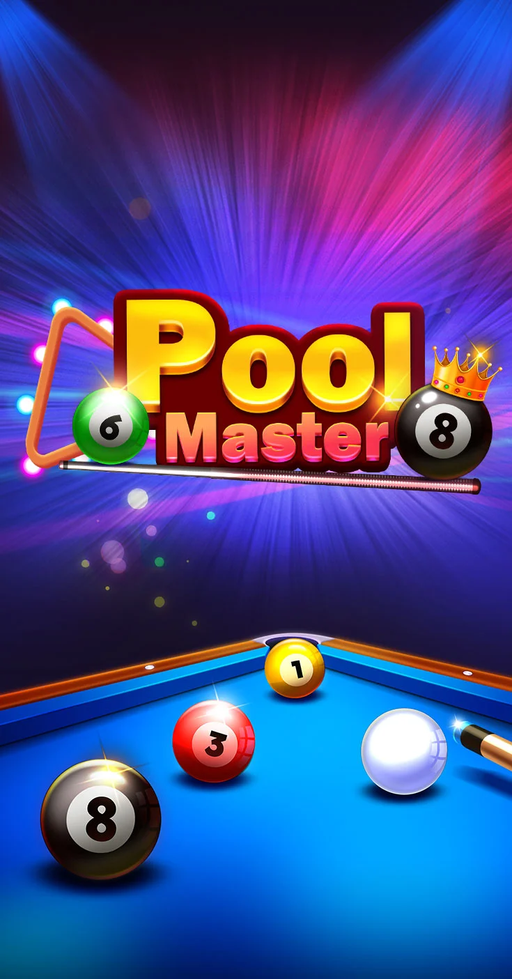 Pool Master title screen